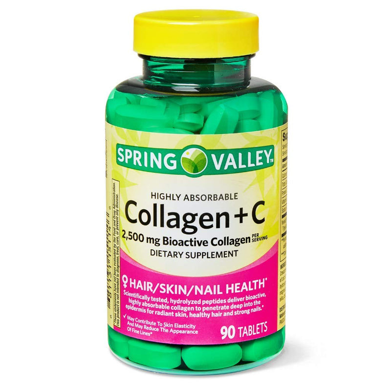 Collagen + C Colageno Bioactive + Vitamina C 2.500mg C/90