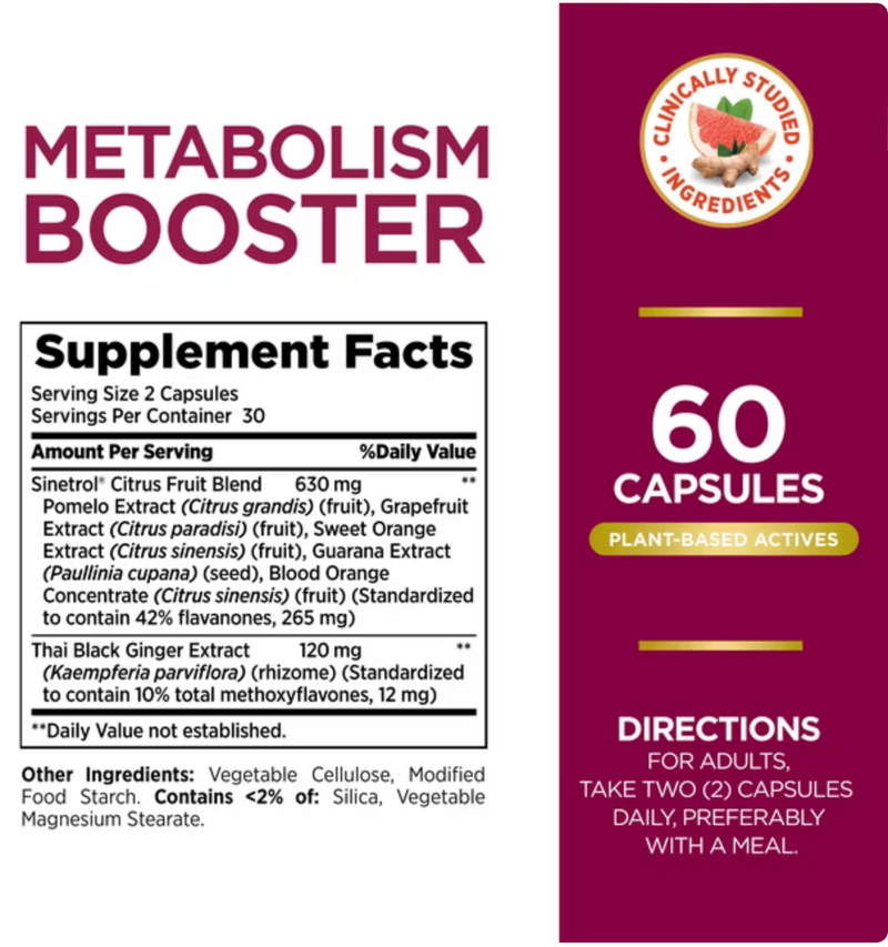 Metabolism Booster é um novo suplemento projetado para promover a perda de gordura abdominal e aumentar o metabolismo da gordura